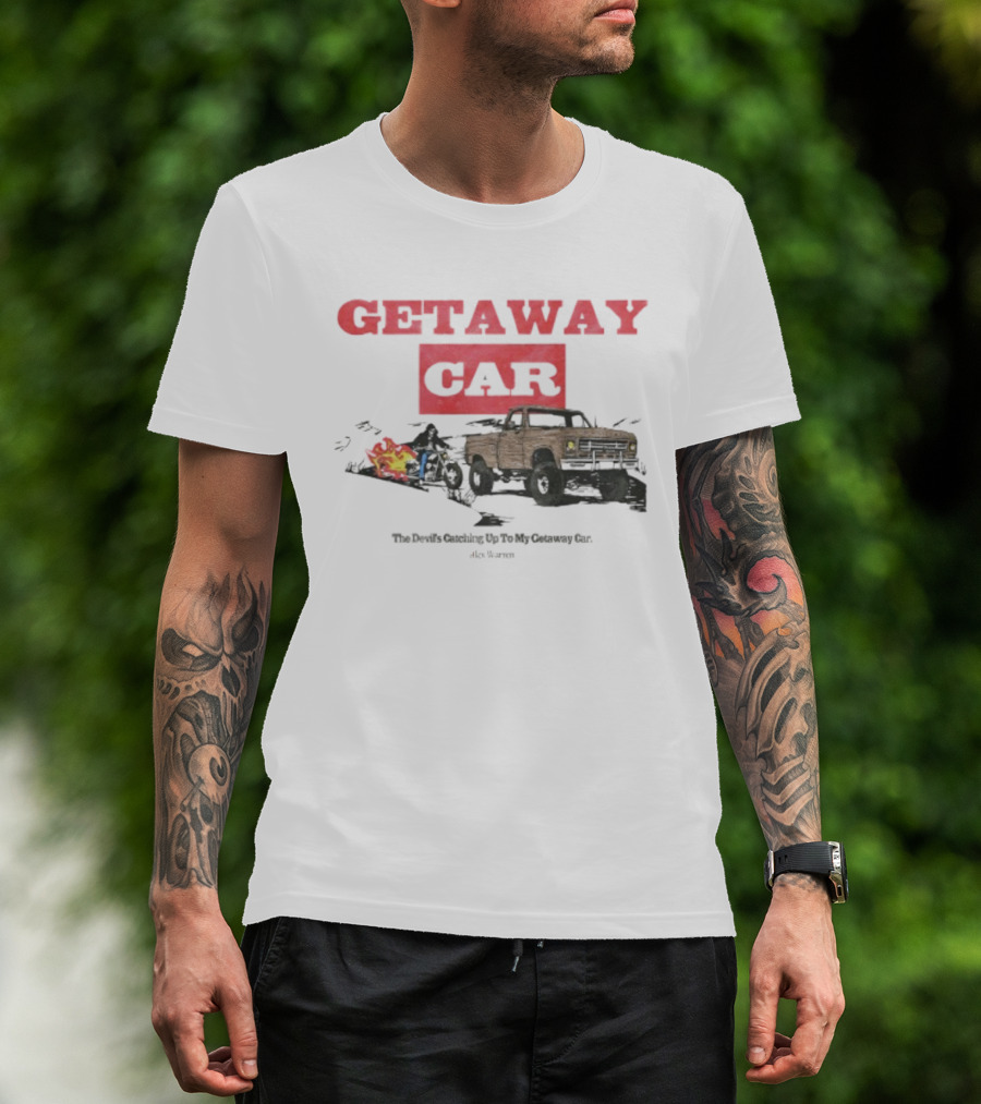 Getaway Car Alex Warren Store Merch Vintage Truck Fire Trail T-Shirt