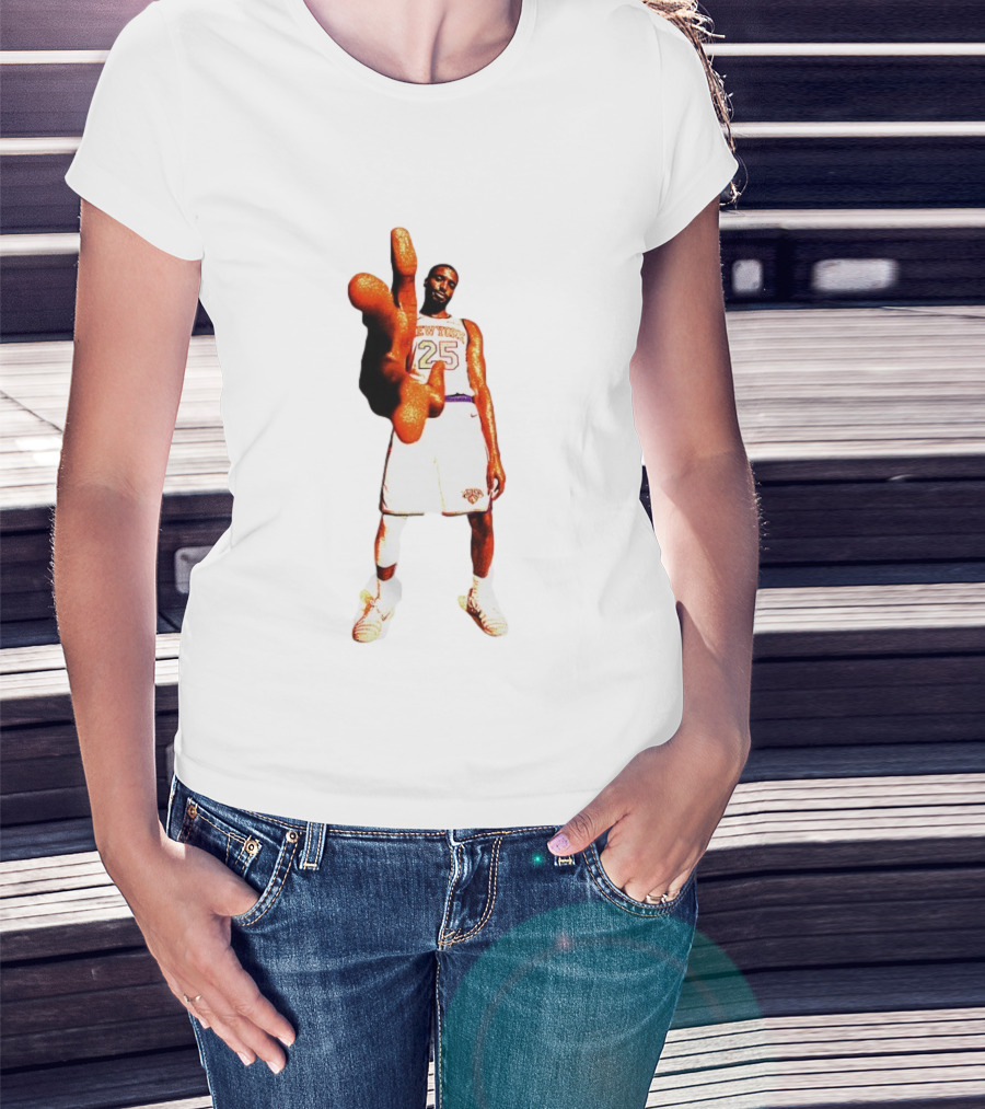 Mikal Bridges 25 New York Knicks Basketball T-Shirt