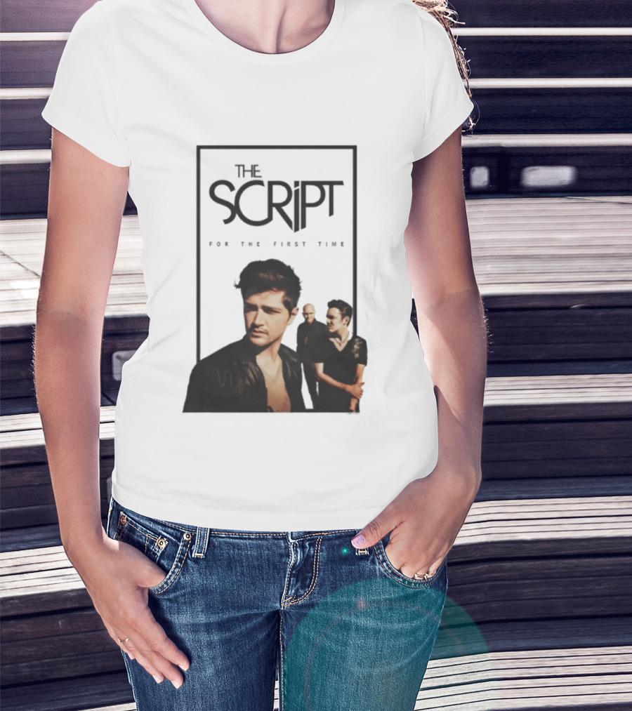 The Script Store Merch For The First Time T-Shirt