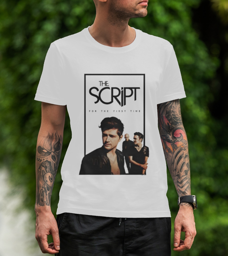 The Script Store Merch For The First Time T-Shirt