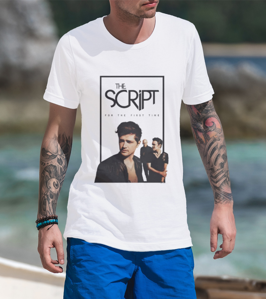The Script Store Merch For The First Time T-Shirt