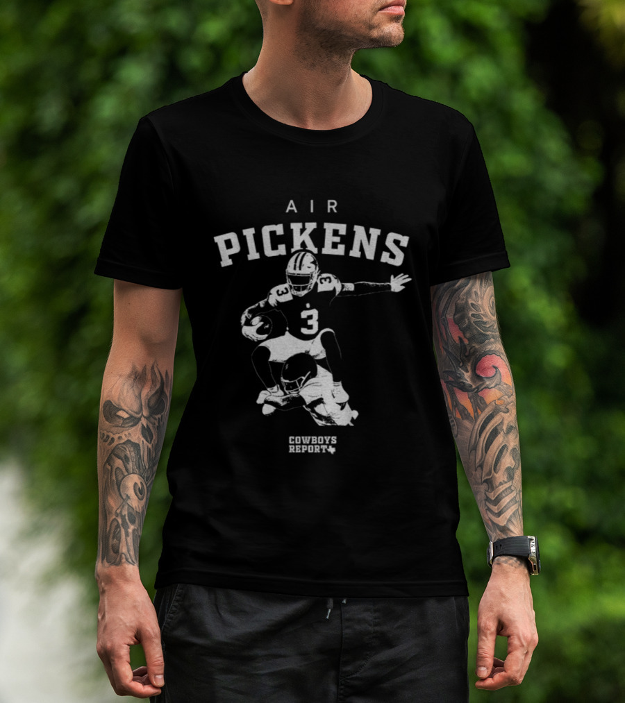Air Pickens Cowboys Country Football 2025 Jump Over T-Shirt