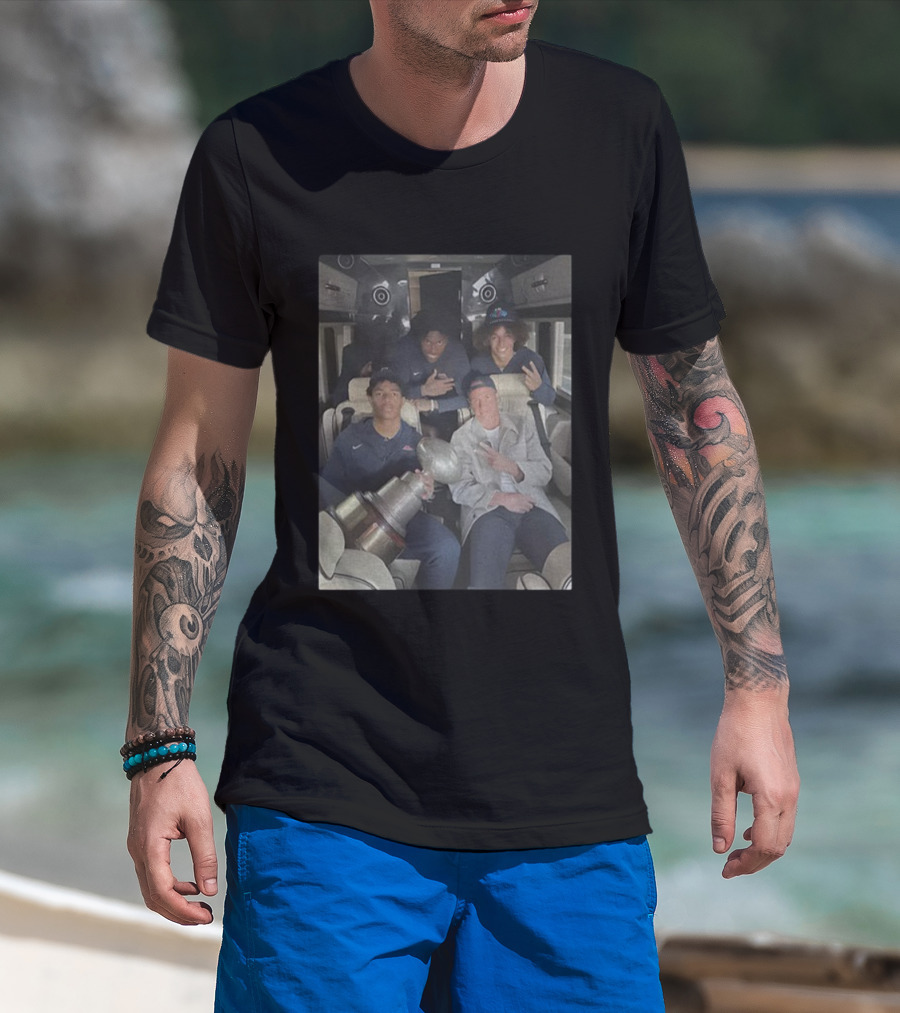 Trinidad Chambliss Egg Bowl Lane Kiffin Keewan Lacy Cayden Ole Miss Football Champions Bus Celebration T-Shirt