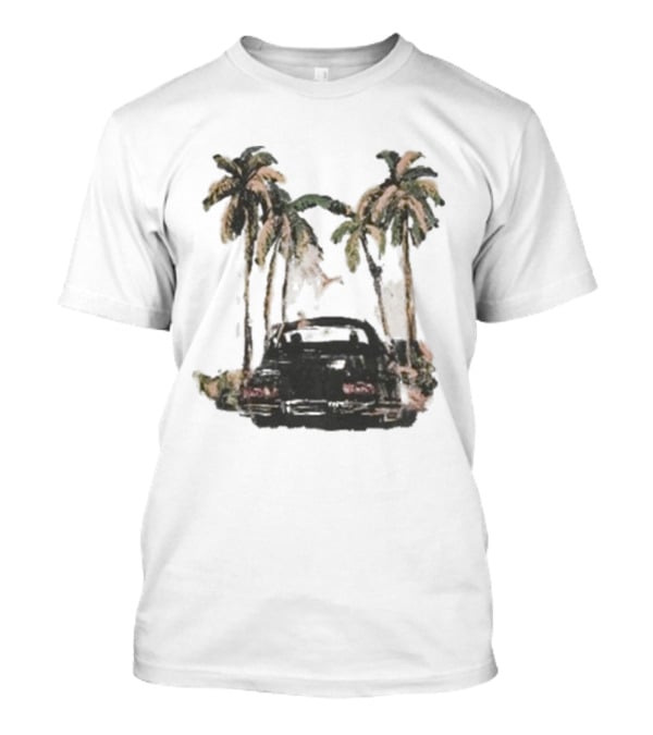 Bel-Air Will Smith Classic Car Palm Trees Vibe T-Shirt
