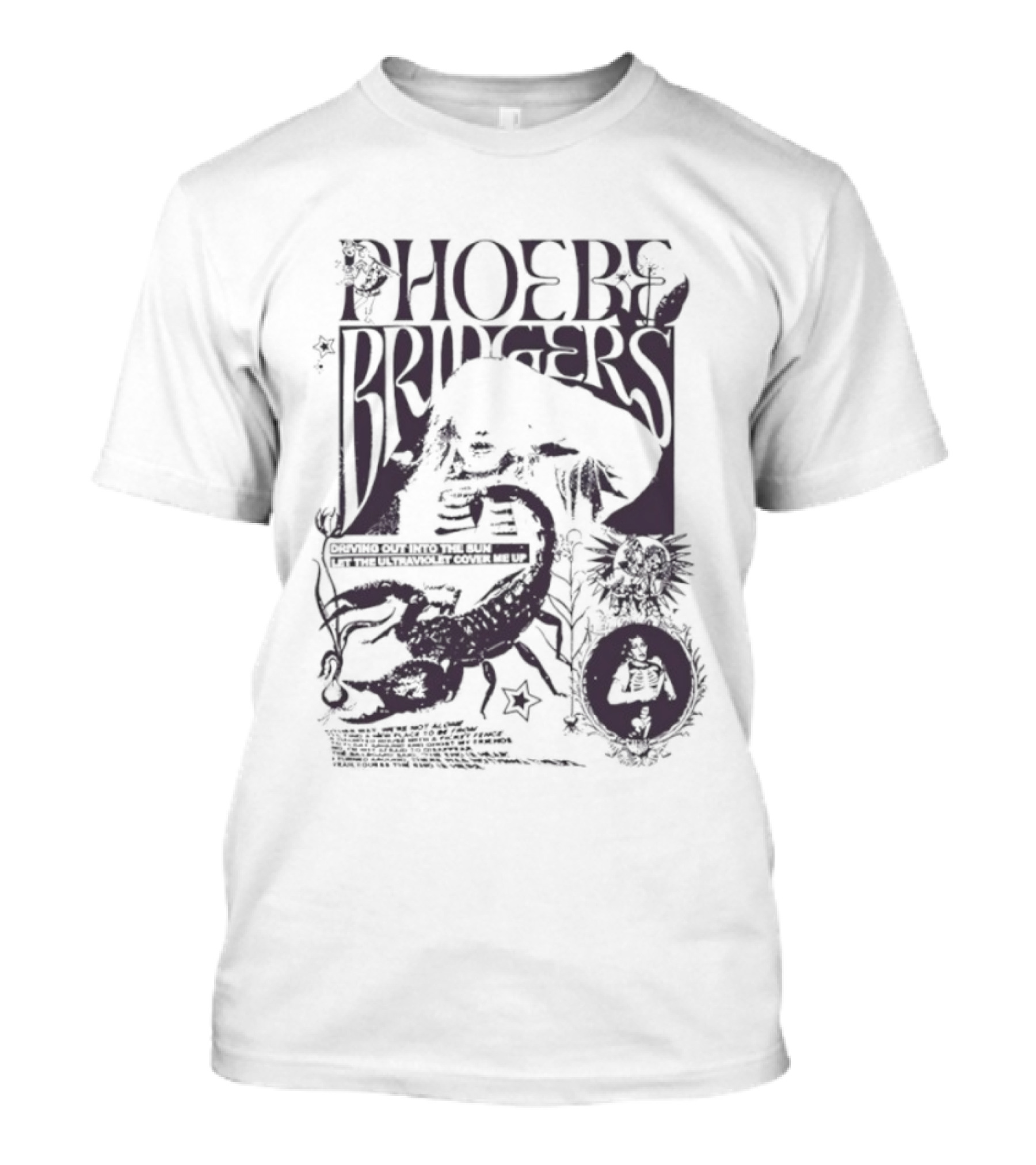 Phoebe Bridgers I Know The End Scorpion Skeleton Lunar Elements T-Shirt