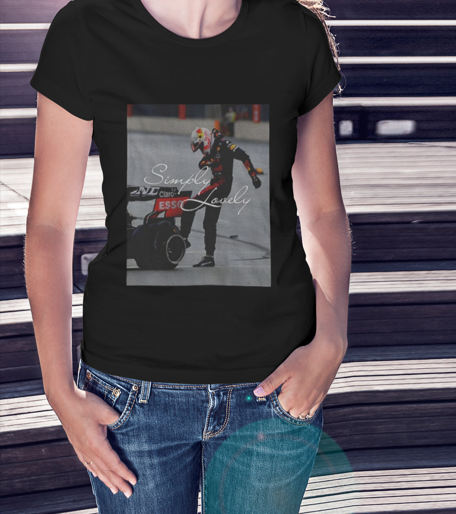 Max Verstappen Simply Lovely Racing Moment T-Shirt