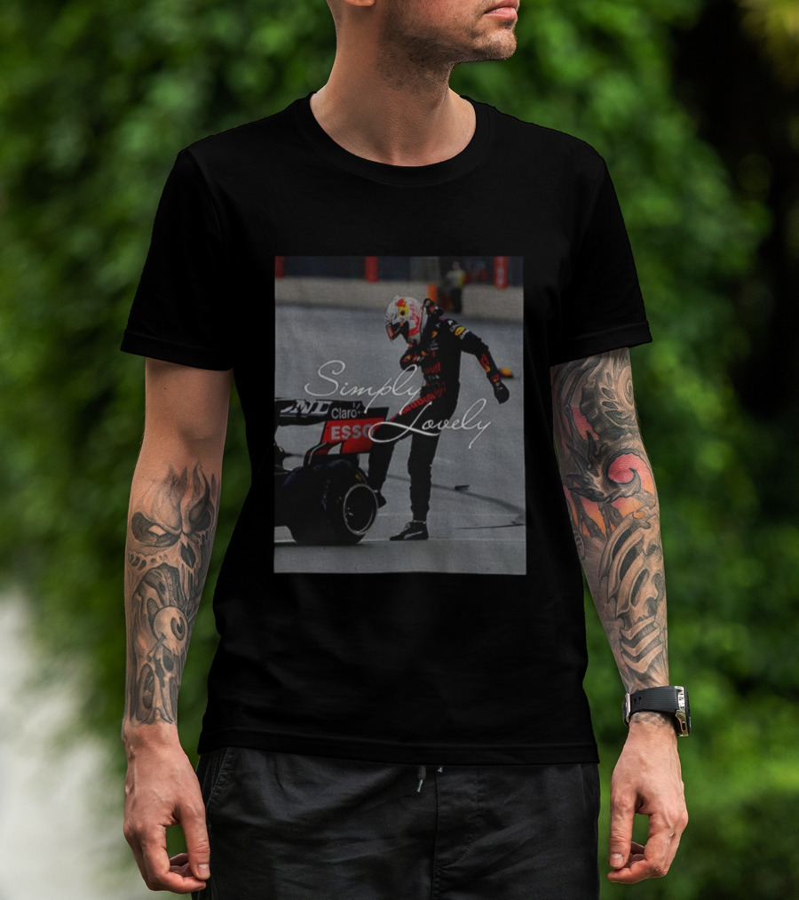 Max Verstappen Simply Lovely Racing Moment T-Shirt