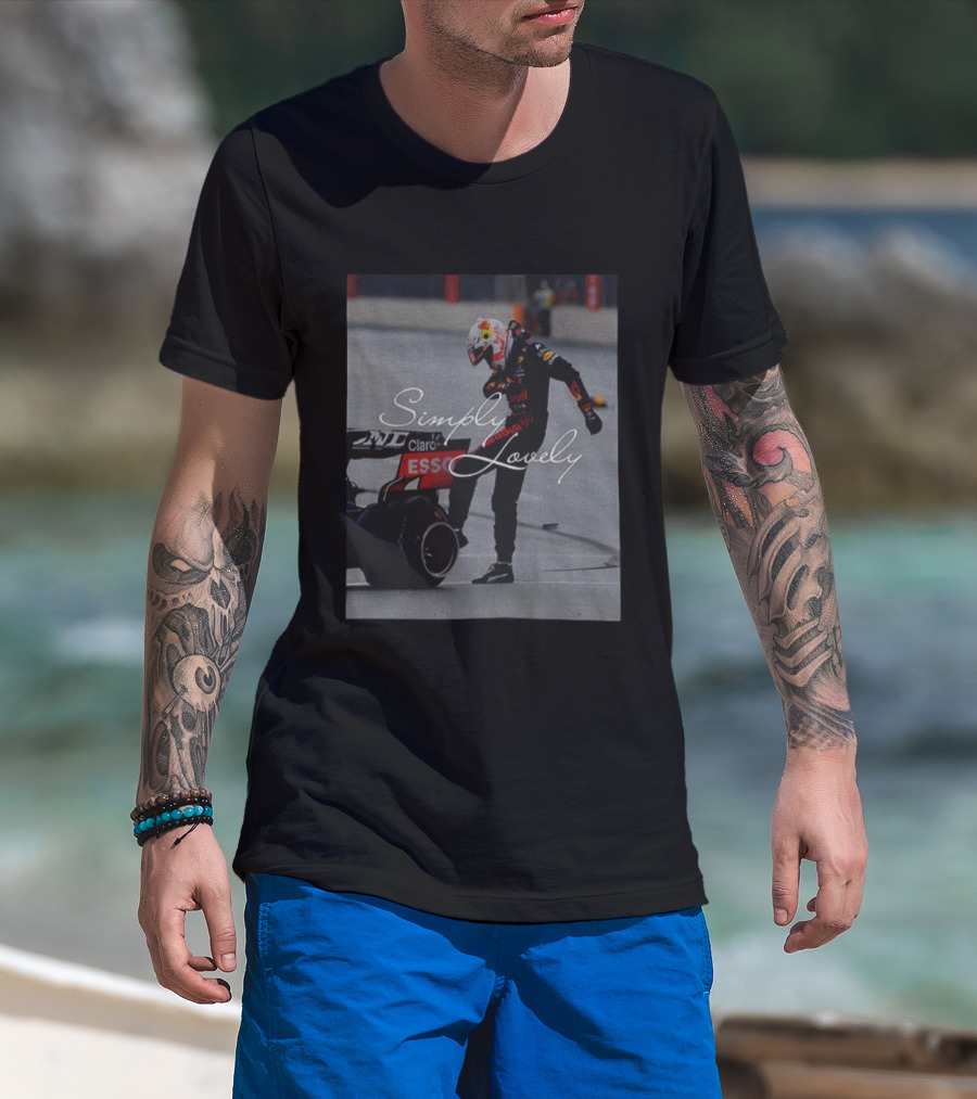 Max Verstappen Simply Lovely Racing Moment T-Shirt