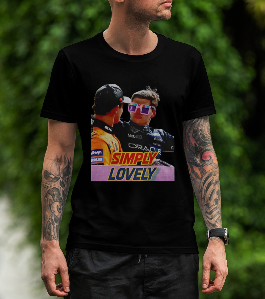 Max Verstappen Pink Sunglasses Las Vegas GP 2025 Simply Lovely Oracle Racing T-Shirt