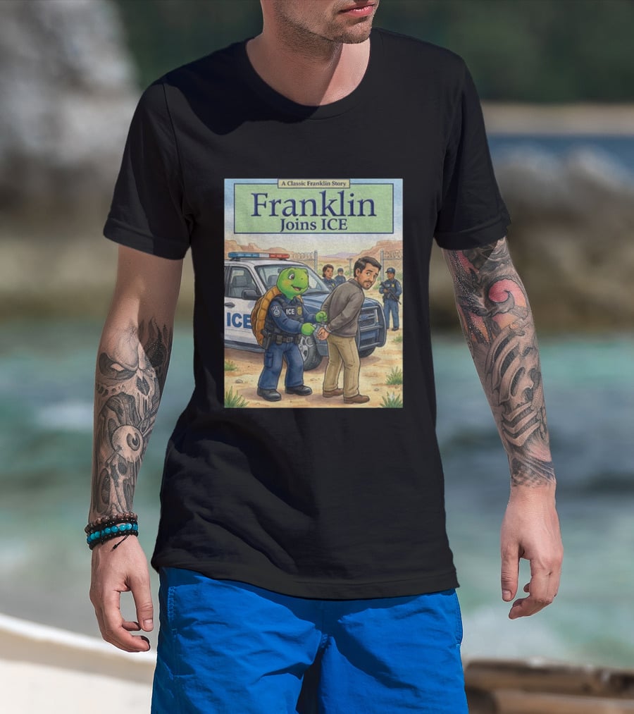 A Classic Franklin Story Turtle Police ICE Adventure T-Shirt