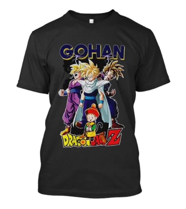 Gohan Dragon Ball Z Super Saiyan Anime Classic Characters T-Shirt