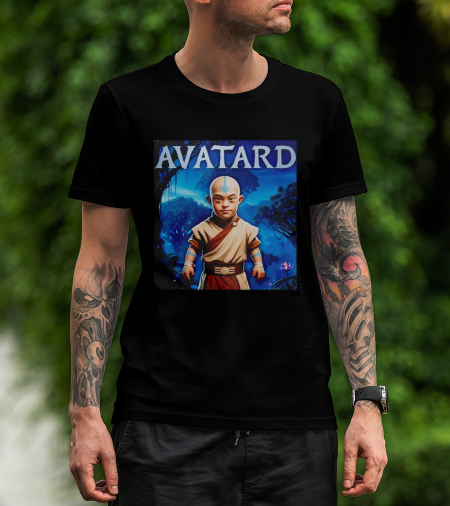 Avatard The Last Airbender Inspired Monk Parody T-Shirt
