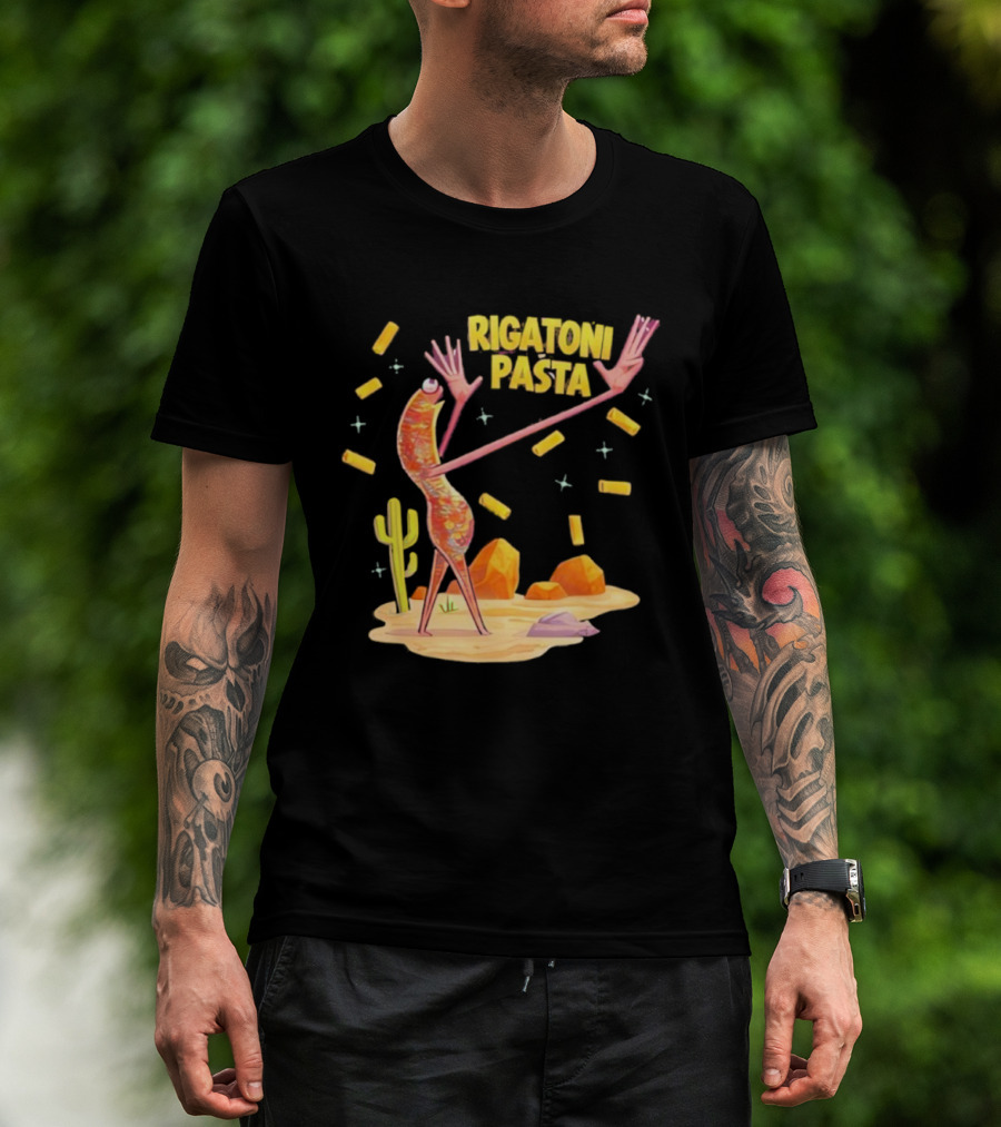 Rigatoni Pasta Marcus Worm Desert Adventure T-Shirt
