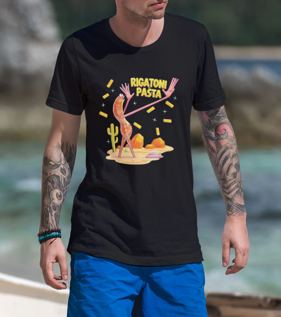 Rigatoni Pasta Marcus Worm Desert Adventure T-Shirt