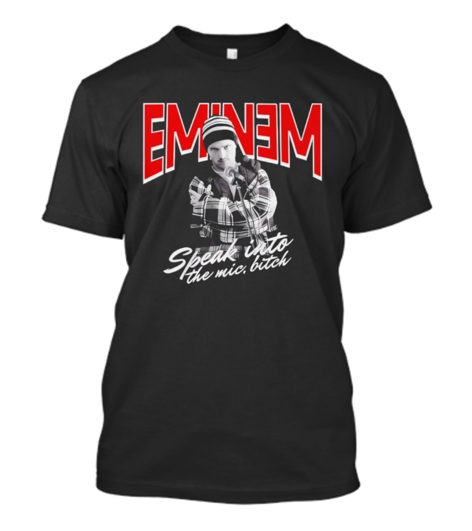 Eminem Speak Into The Mic Bitch T-Shirt