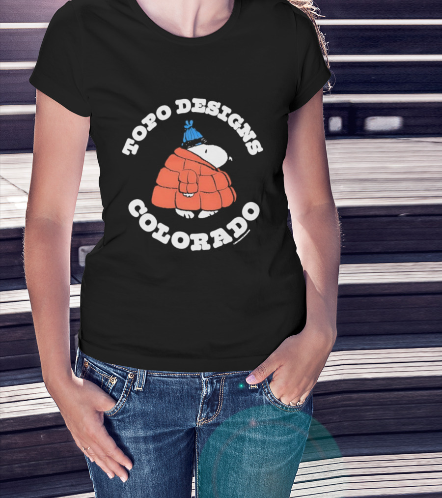 Topo Designs Snoopy Colorado Puffy Coat T-Shirt