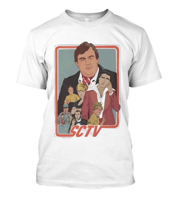 SCTV Classic Characters Vintage Comedy Legends T-Shirt