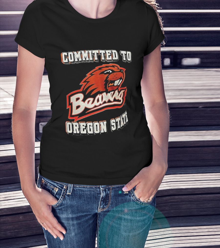Committed To Oregon State Beavers T-Shirt
