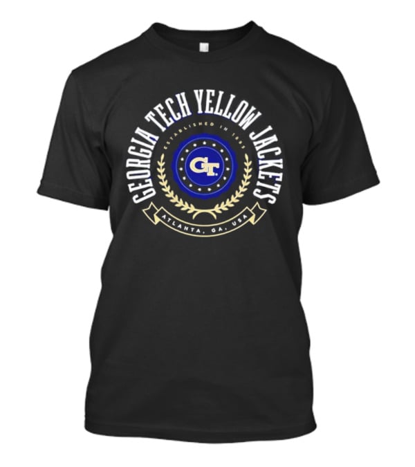 Georgia Tech Yellow Jackets Established 1885 Atlanta GA USA T-Shirt