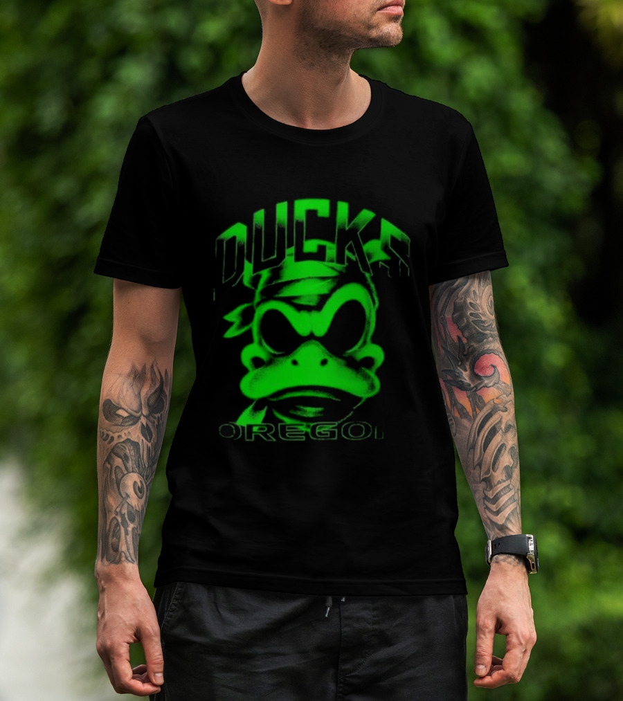 Oregon Ducks Mummy Duck Football Team T-Shirt