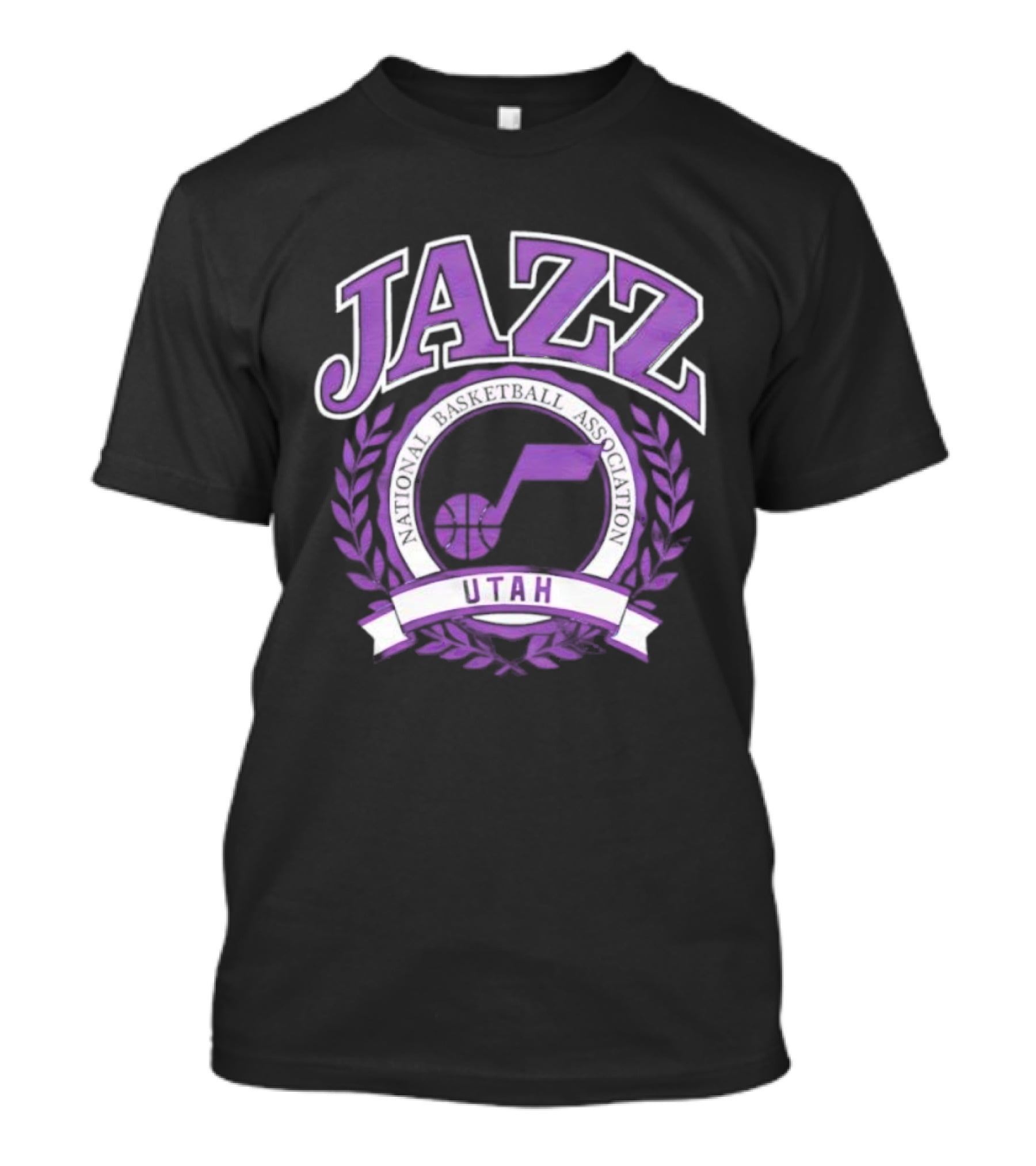 Jazz Utah National Basketball Association Crest T-Shirt