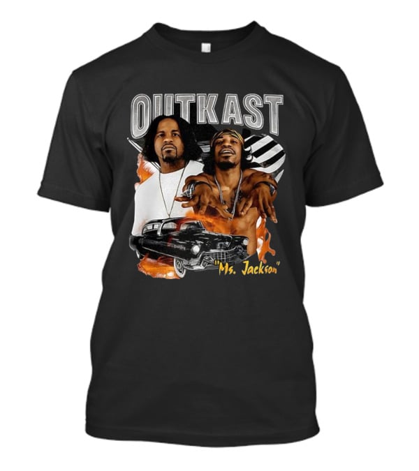 Outkast Ms. Jackson Classic Car Music Icon Tribute T-Shirt