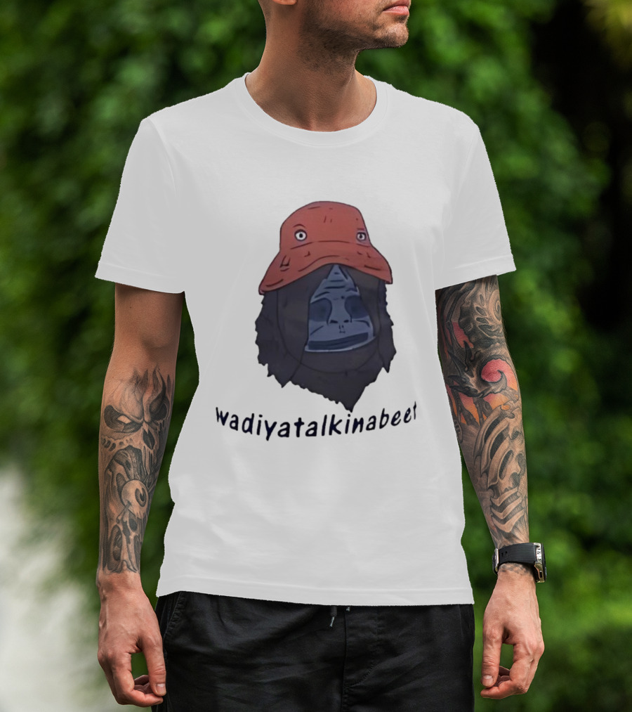 Sassy The Sasquatch Wadiyatalkinabeet Bucket Hat Character T-Shirt