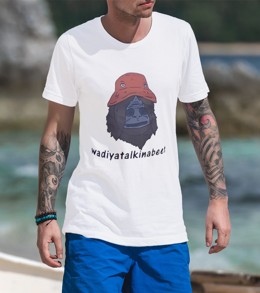 Sassy The Sasquatch Wadiyatalkinabeet Bucket Hat Character T-Shirt