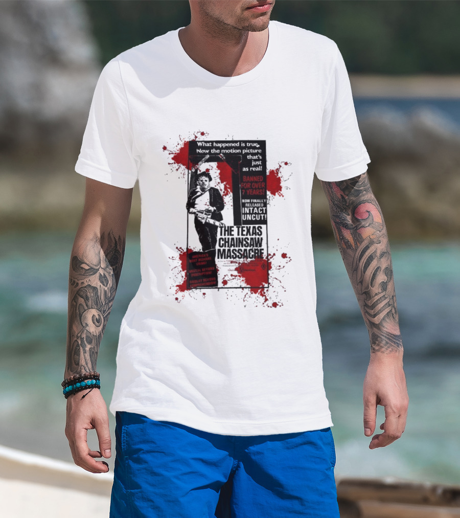 Banned For Over 7 Years The Texas Chainsaw Massacre America's Most Bizarre Crime T-Shirt