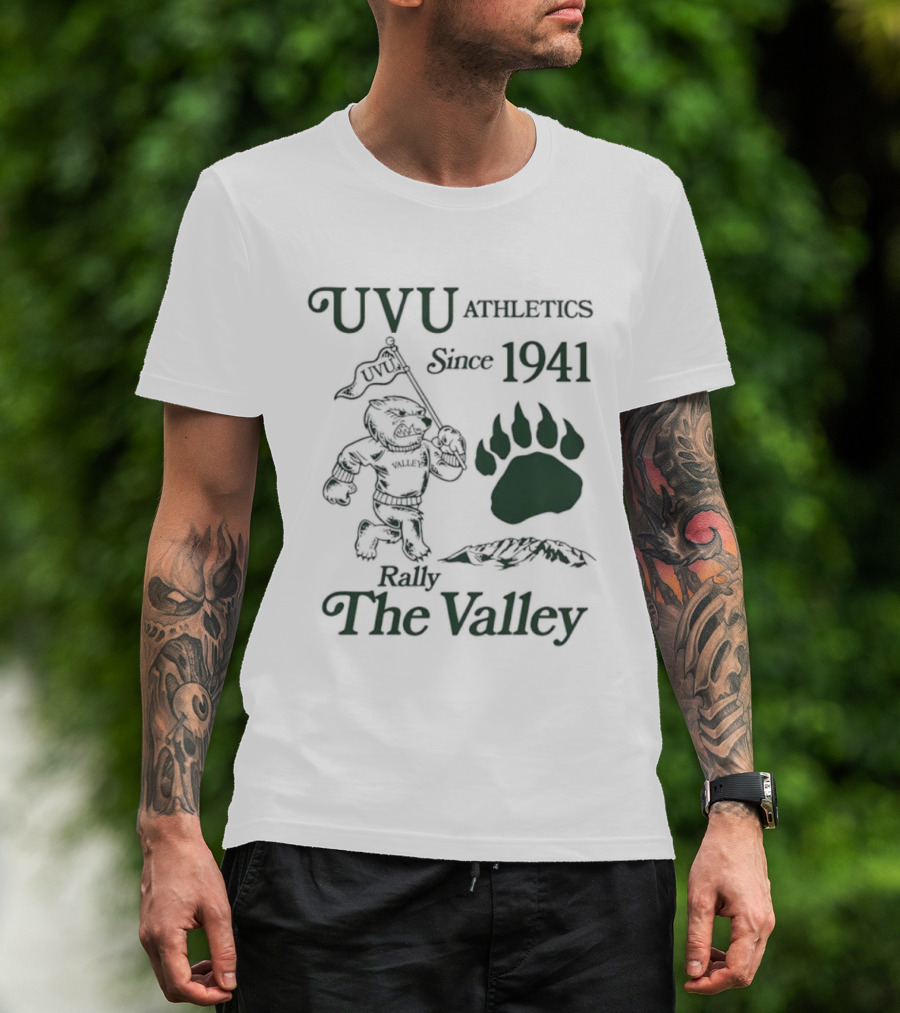UVU Athletics Since 1941 Rally The Valley T-Shirt