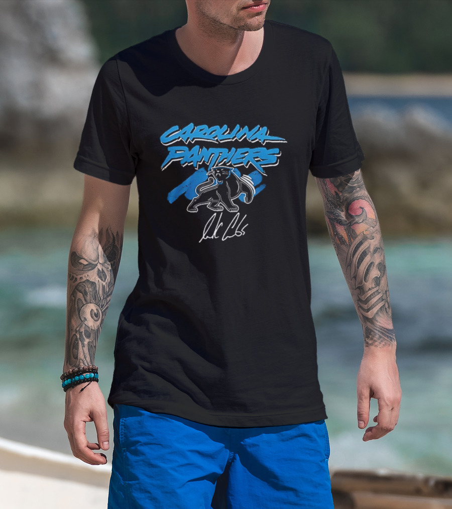 Carolina Panthers Luke Combs Signature Since 1995 T-Shirt