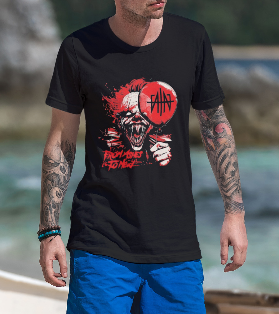 From Ashes To New Pennywise Balloon Fan Art T-Shirt