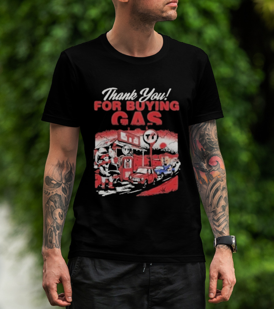 Texas Tech Red Raiders Thank You For Buying Gas Wins The Big 12 Championship T-Shirt