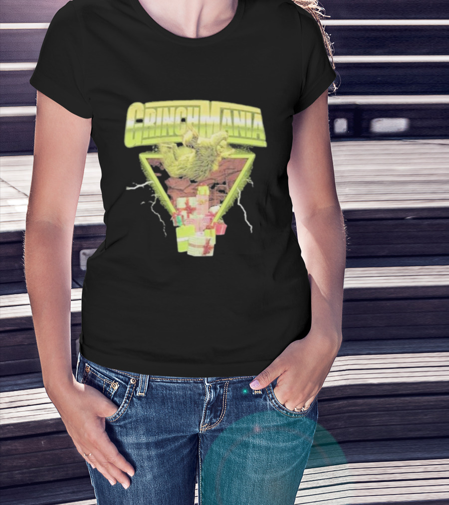 The Grinch Grinchmania Dr. Seuss Presents And Mischief T-Shirt