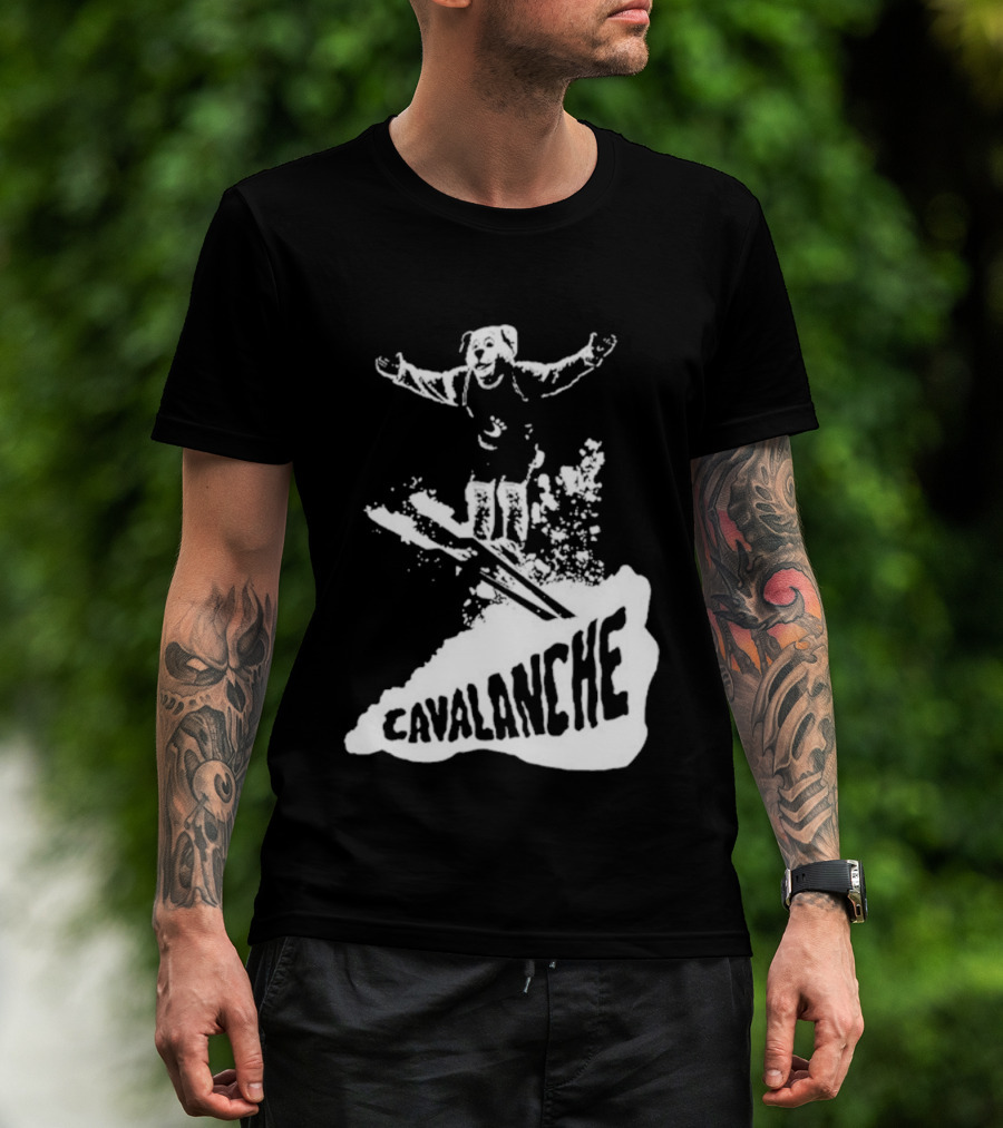 Cleveland Cavaliers Cavalanche Moondog Ski Mascot Adventure T-Shirt