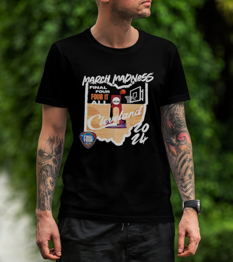 2025 NCAA March Madness Final Four Cleveland Women's Basketball 23 T-Shirt