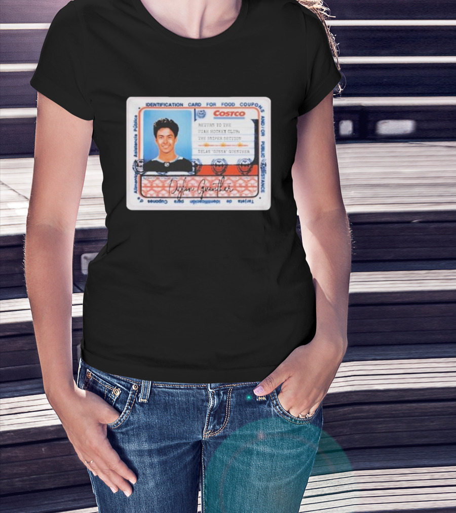 Dylan Guenther Costco Identification Return Utah Hockey Club Sniper Section T-Shirt
