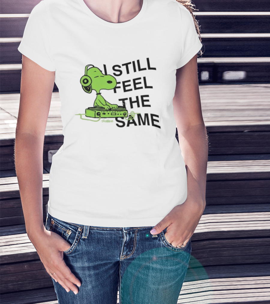 Antisocialsocialclub Merch Assc X Peanuts I Still Feel The Same Dj Snoopy T-Shirt