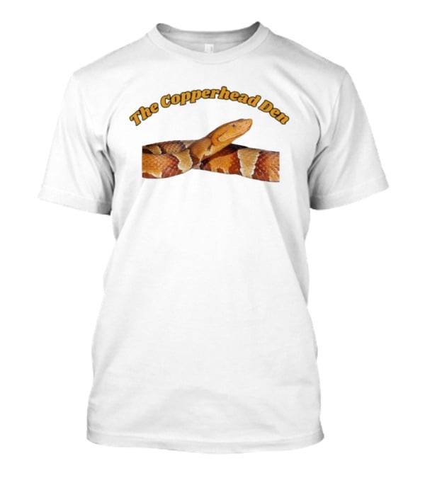 The Copperhead Den Snake Image T-Shirt
