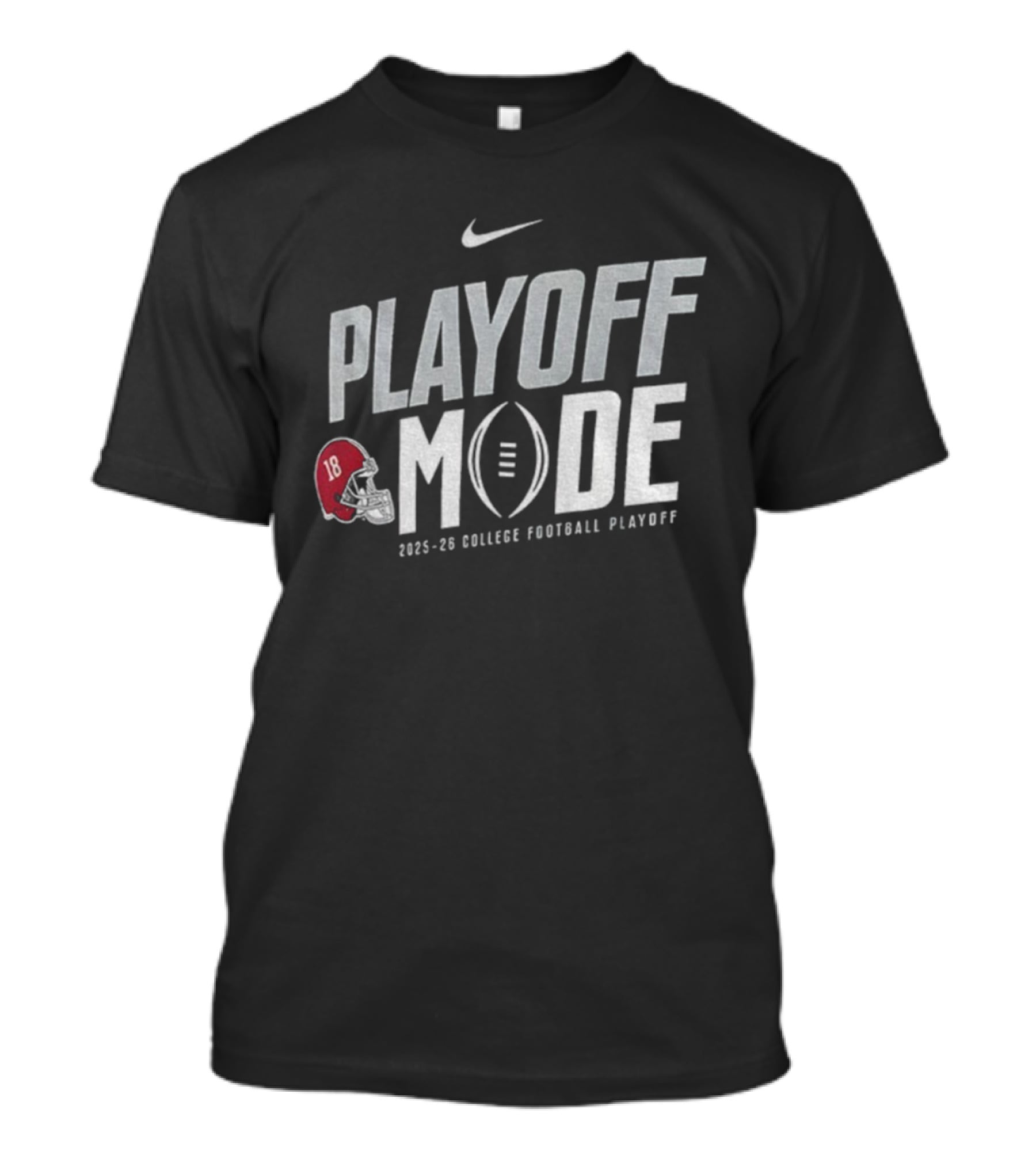 Nike Alabama Crimson Tide Playoff Mode 2025-26 College Football Playoff T-Shirt