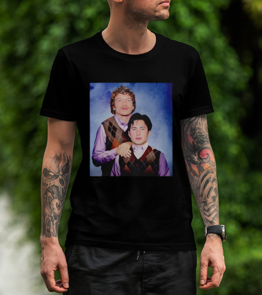 Shane Hollander Ilya Rozanov Step Brothers Argyle Sweaters Portrait T-Shirt