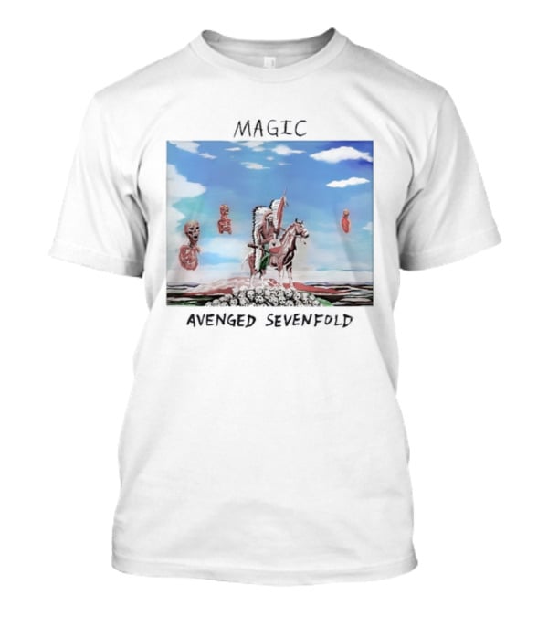 Magic Native Americans Riding Horse Avenged Sevenfold T-Shirt