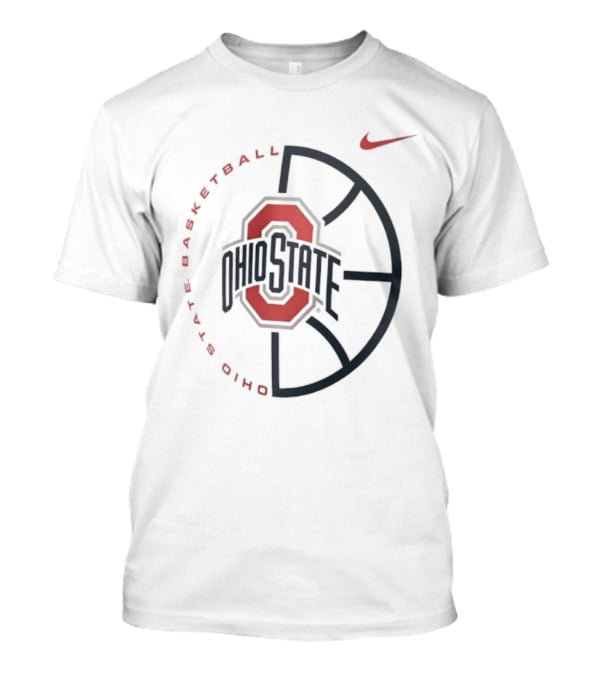 Ohio State Buckeyes Basketball Nike Just Us Emblem T-Shirt