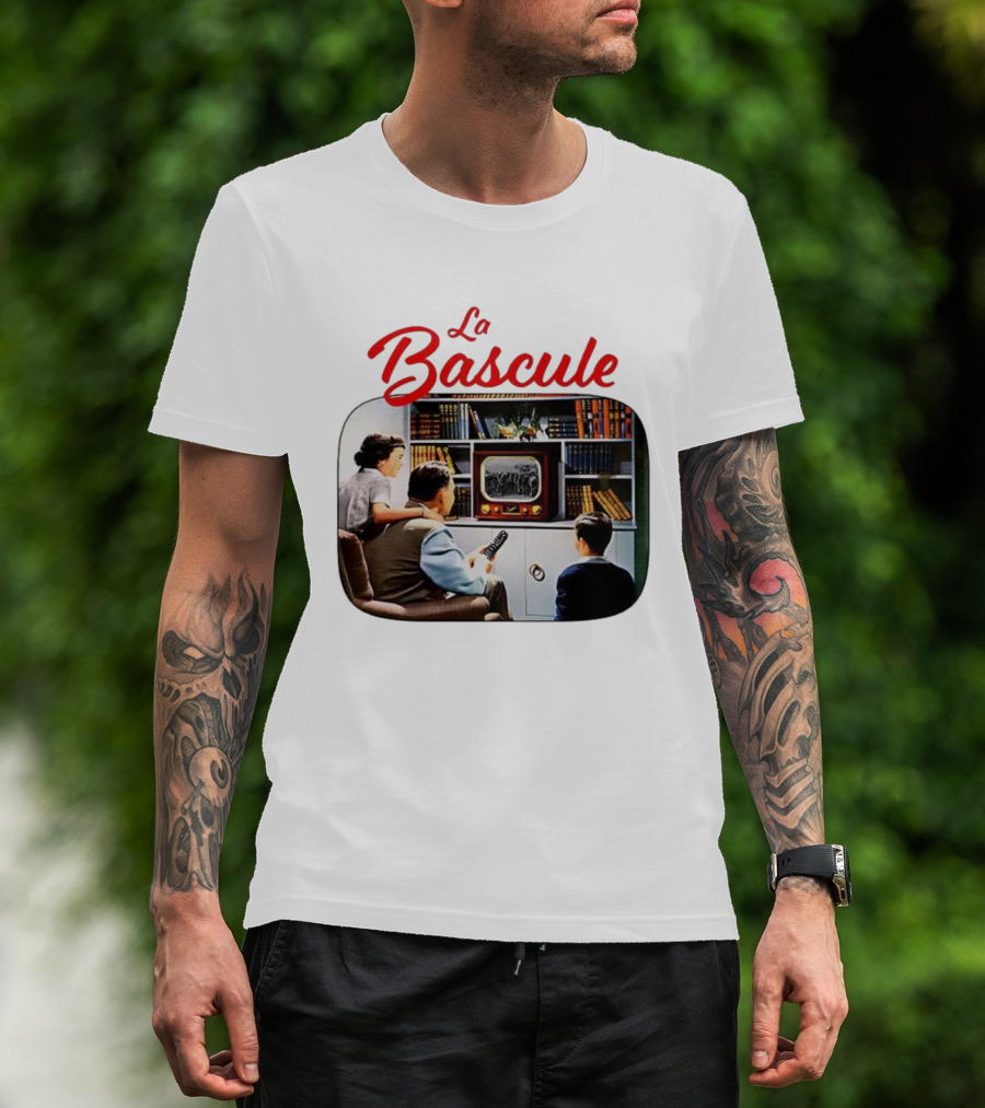 La Bascule Retro Family Ing Television Scene T-Shirt