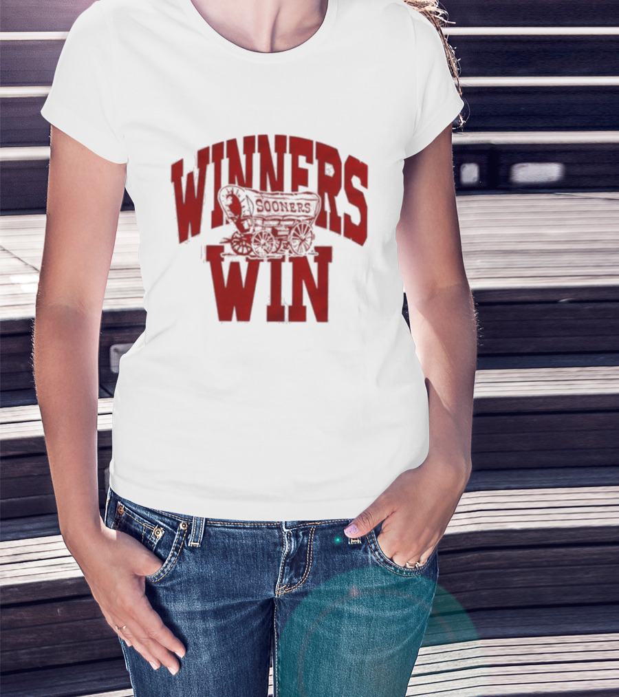 Oklahoma Sooners Winners Win Football Success T-Shirt