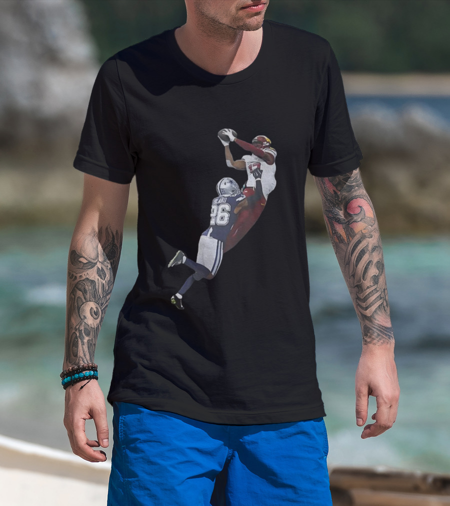 Terry McLaurin Washington Commanders Football Catch Vs Cowboys T-Shirt