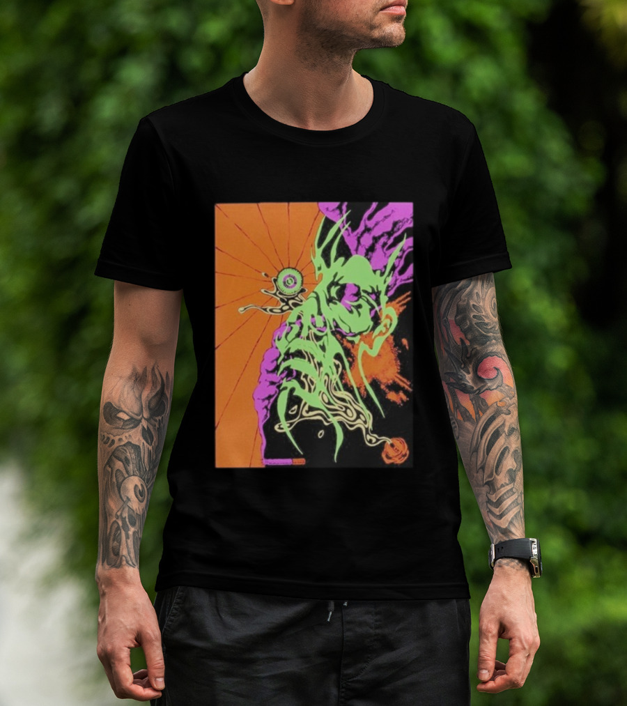 Viagra Boys Imploding Consciousness Psychedelic Creature Vortex T-Shirt