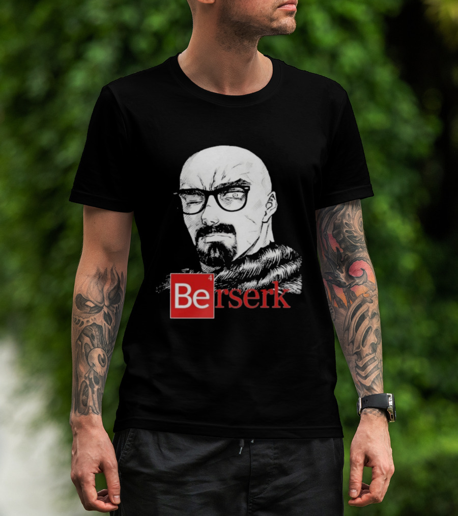 Breaking Bad Walter White Berserk Fusion T-Shirt