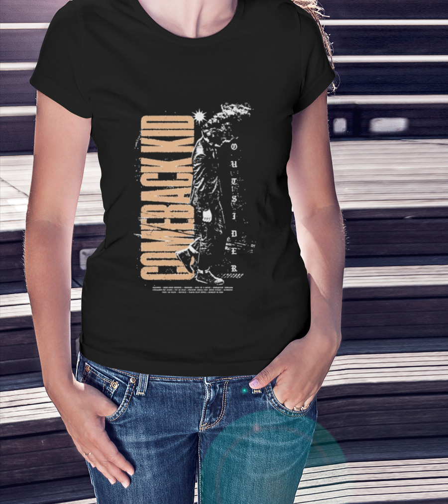 25 Years Of Comeback Kid Outsider Redux Celebration T-Shirt