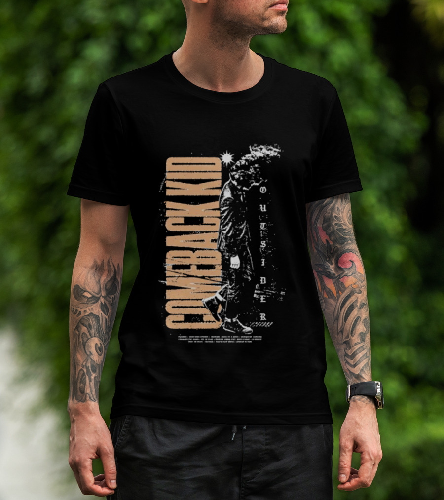 25 Years Of Comeback Kid Outsider Redux Celebration T-Shirt